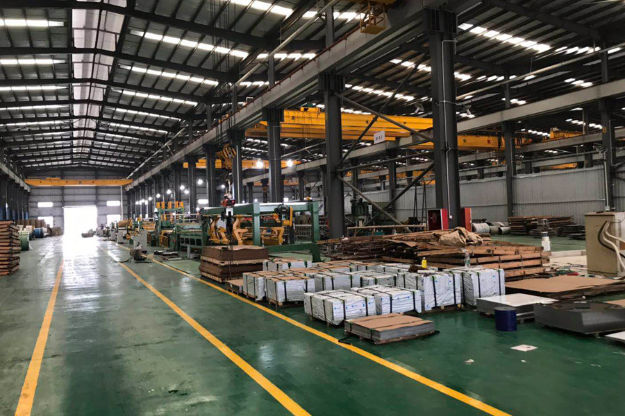 Guangdong Grand Metal Material Co., Ltd factory production line