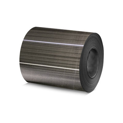 ASTM 304 Hairline SS Roll Coil with PVD Black Color Coating