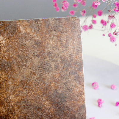 201 304 316 Stainless Steel Pvd Sheets Antique Bronze Metal Sheet