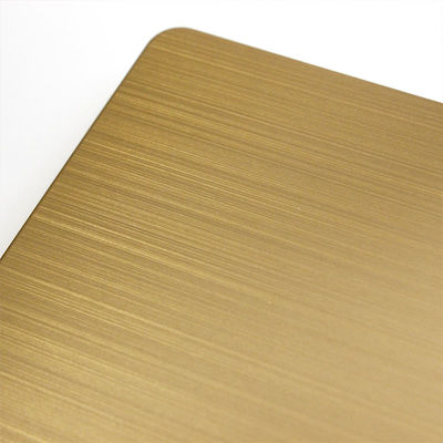 0.5mm 304 Hairline Stainless Steel Plate Custom Cut JIS Standard