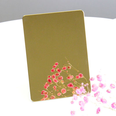 Decorative Sus 316 Stainless Steel Color Sheet Gold Mirror Finished 304 Stainless Steel Plate