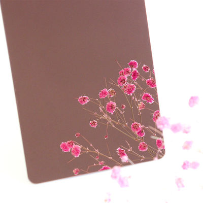 3.0mm Mirror 304 Black Decorative Stainless Steel Sheet Gold Nano Stainless Steel Plate