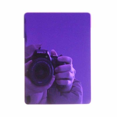 304 Metal Color Purple Mirror Stainless Steel Plate 0.3mm Decorative Steel Sheet