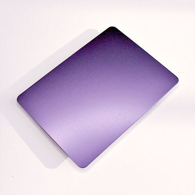 201 304 Decorative Stainless Steel Sheet 1.0mm Bead Blasted Color Metal Sheet For Wall Panel