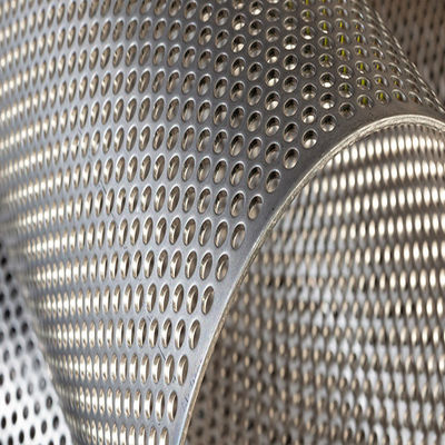 6mm Stainless Steel Perforated Sheet 1.0mm 1.2mm Stainless Steel Plate Regular Pattern
