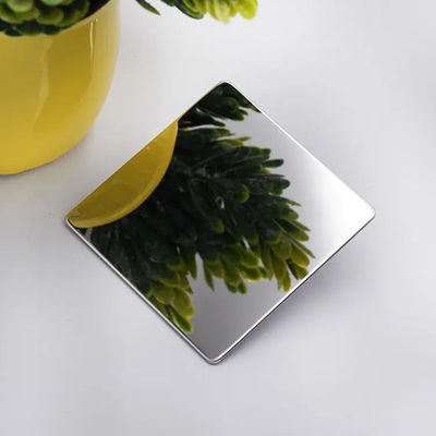 Super Mirror 304 Stainless Steel Sheet 4 X 8mm Customize Size
