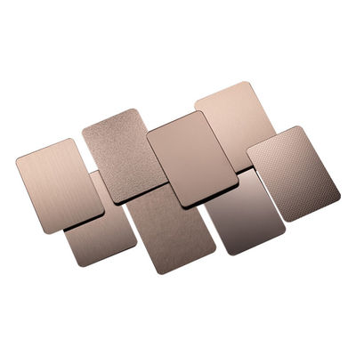 316 304 Stainless Steel Decorative Plate Pvd Color Coating Stainless Steel Sheet