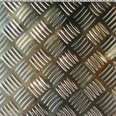 Cold Rolled Checkered Stainless Steel Sheet Anti Skid Steel Plate
