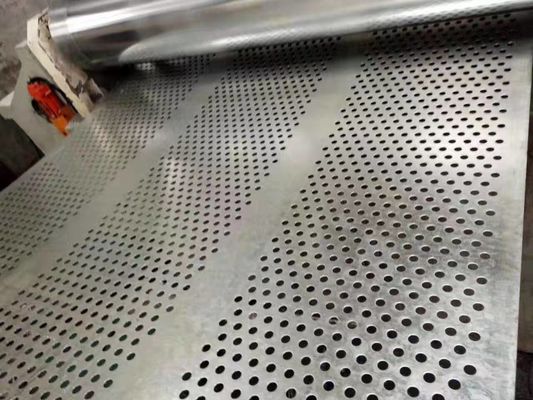 SS 304 Perforated Metal Sheet Hot Rolled Regular Size 1219 X 2438mm