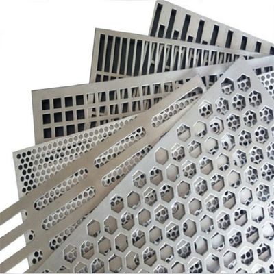306 304 Stainless Steel Perforated Plate 0.5mm 5mm 2mm Thick Stainless Steel Sheet