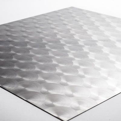 Customizable 304 Stainless Steel Metal Decorative Sheet 3D Laser Finish
