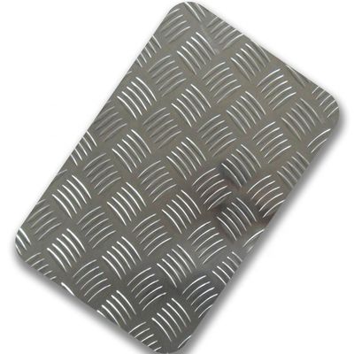 Anti Slide Checkered Stainless Steel Sheet 4x8 1.5mm 2.0mm Stamped Plate