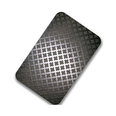 600-1500mm Width Decorative Perforated Sheet Metal ASTM Perforated Stainless Steel Plate