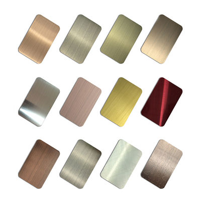 Custom Cut Stainless Steel Plate Brushed Finish 410 Stainless Steel Sheet