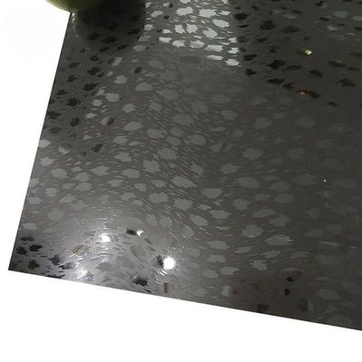 Decorative Etched Stainless Steel Sheet 316l 410 SS Plate Customized Pattern