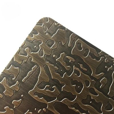 Color Coated Gold Decorative Elevator Steel Plate PVD 201 304 316 Stainless Steel Etching Sheet