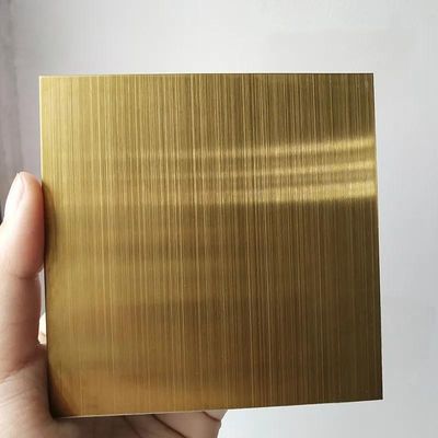 201 304 316 PVD Coated Stainless Steel Sheet With Anti Finger Print Stainless Steel Plate