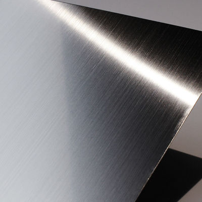 SS304 1.2Mm Cold Rolled Stainless Steel Sheet 2b NO.4 Hairline Metal Finish