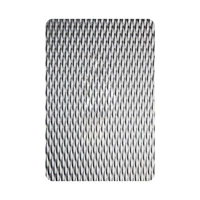 Custom Cut Stainless Steel Metal Sheet With 5WL Pattern 0.3mm Thickness
