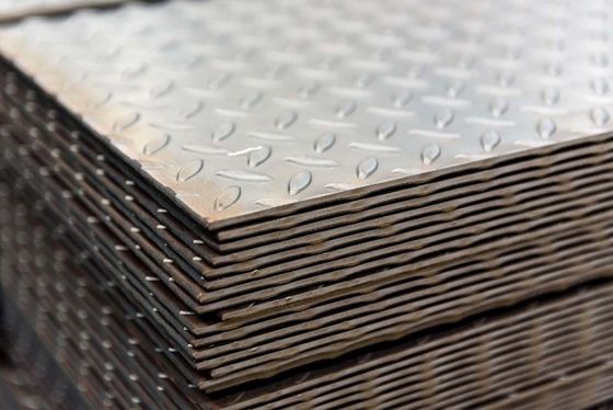 201 304 316 Floor Checker Plate 1mm 3mm Thickness Embossed Stainless Steel Sheet