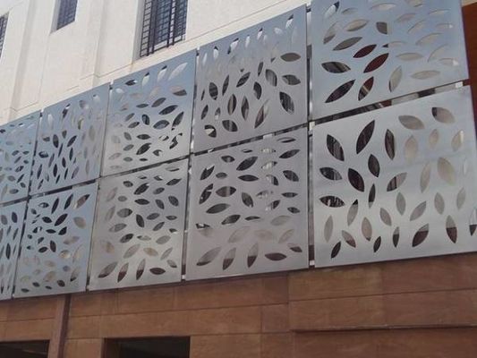 AiSi 2mm Perforated Stainless Steel Sheet Decorative Perforated Metal Sheet Polished