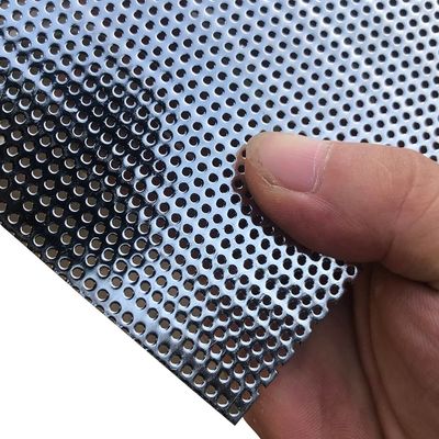 Corrosion Resistant 304 Stainless Steel Perforated Sheets 1500mm Width DIN Standard