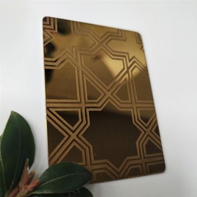 4x8 304 Etched Decorative Stainless Steel Sheet Metal For Kitchen Equipment