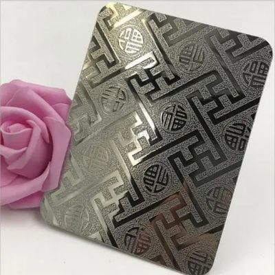 3mm Thickness Stainless Steel Sheet Etching Patterns Stainless Steel Plate