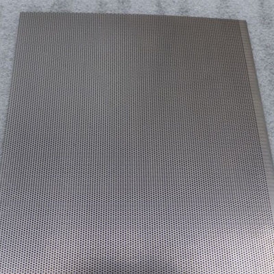 304 316 Stainless Steel Perforated Sheet For Ventilation Panels 1250mm Width
