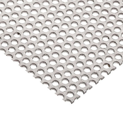 ASTM Stainless Steel Perforated Mesh Sheet For Industrial Filtration Architectural Projects