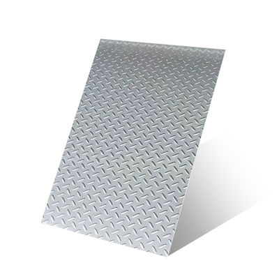 201 304 Textured SS Checkered Sheet Non Slip Stainless Steel Floor Plate