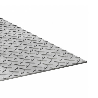 1500mm Width SS Steel Sheet 304 Stainless Steel Diamond Shaped Checkered Plates