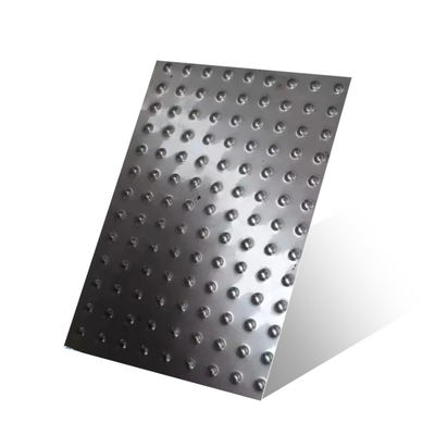 316  304 Anti - Slip Checkered Stainless Steel Plate With Small Dot Pattern
