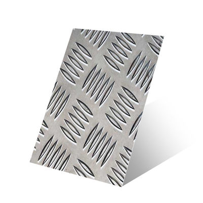 3mm 5mm Anti Slip SS Checkered Sheet With Pattern Hot Rolled Stainless Steel Sheet