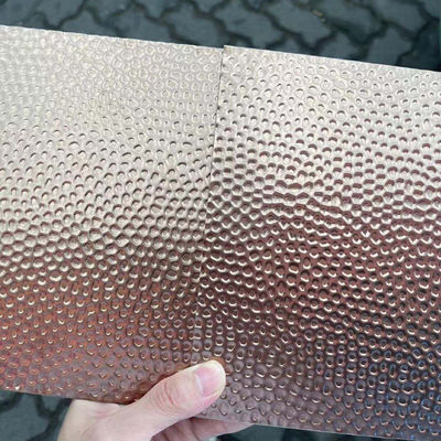 Grade 304 2b Ba No. 4 Finish SS Steel Sheet Honeycomb Texture Stainless Steel Stamped Sheet