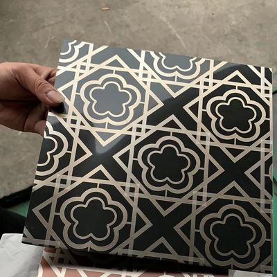 SS 316L Grade Etching Stainless Steel Sheet Metal With Surface ...