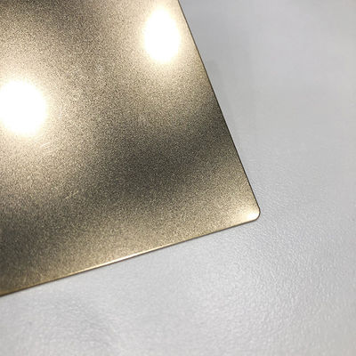 Anti - Fingerprint Titanium Stainless Steel Sheet 304 Color Metal Plate