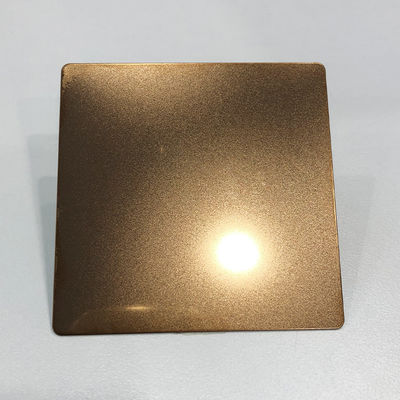 AISI 304 Blasted 0.3mm 0.5mm Decorative Stainless Steel Sheet Width 1219mm