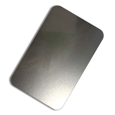 Sand Blasted Black Brushed Stainless Steel Sheet Cold Rolled Frosted Finish