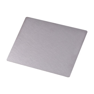 PVC Coated Chromium White HL 201 Stainless Steel Sheet No 4 1219x2438mm