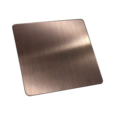 Inox Hairline Finish 316 Brushed Stainless Steel Sheet 0.5mm 1mm 2mm 3mm