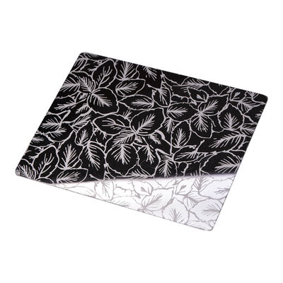 Sus304 Stainless Steel Plate Mirror Etched Decorative Metal Sheets