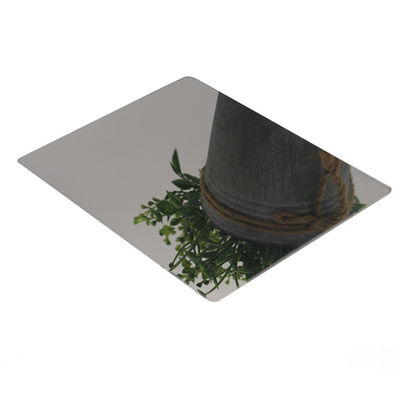 1000mm 304 6K 8K Mirror Stainless Steel Sheet For Home Hotel Decorative
