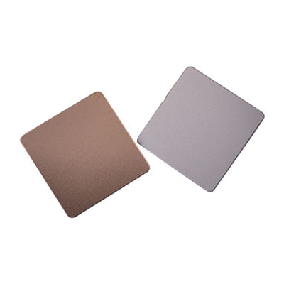 0.5mm Decorative Stainless Steel Sheet PVD Color Coat Gold Mirror Finish
