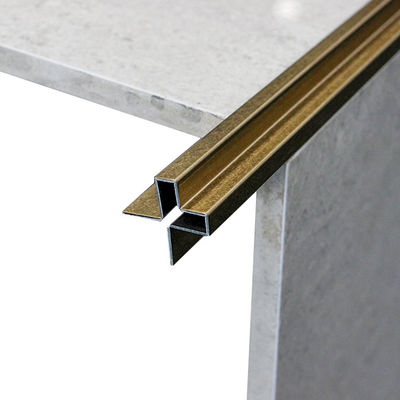 Decor Tile Strip Grade 304 PVC Film Stainless Steel Wall Edge Tile Trim
