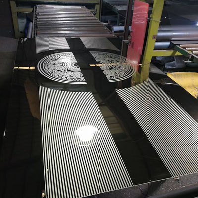 Customized 316 Etched Elevator Stainless Steel Sheet 0.6mm SS Mirror Finish Sheet