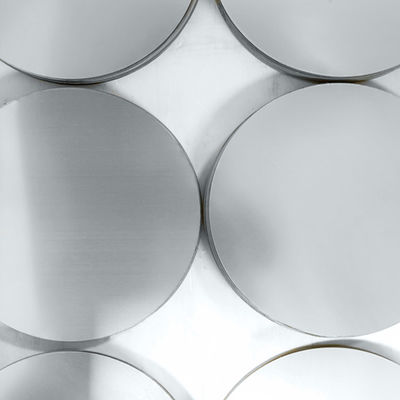 Cold Rolled 2B BA Finish Circle Stainless Steel Round Plate 0.3-3.0mm Grand Metal