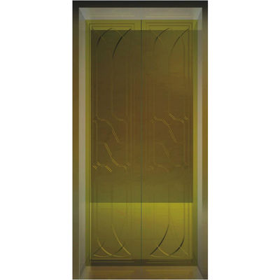 JIS 0.8 Mm Metal Surface Gold Mirror Elevator Stainless Steel Sheet 1218x2438
