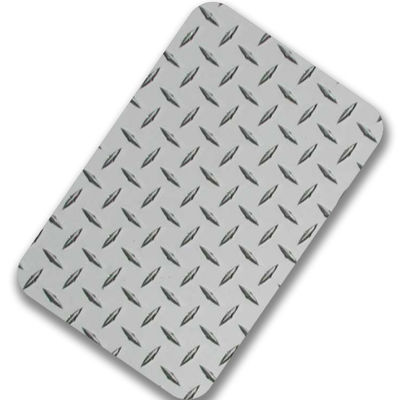 ASME SS410 Checkered Stainless Steel Floor Plate 3mm Stainless Steel Sheet