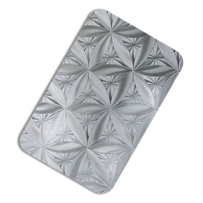 Good price Embossed Decorative Stainless Steel Sheet 3D For Wall Panel online